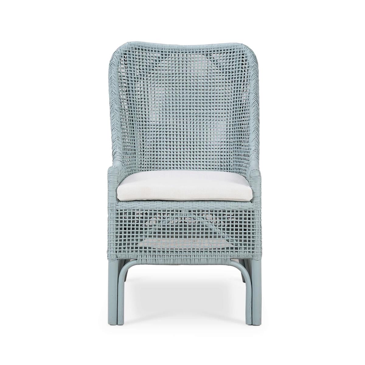 Bramble Cristo Dining Chair — Frosted Blue / Arctic