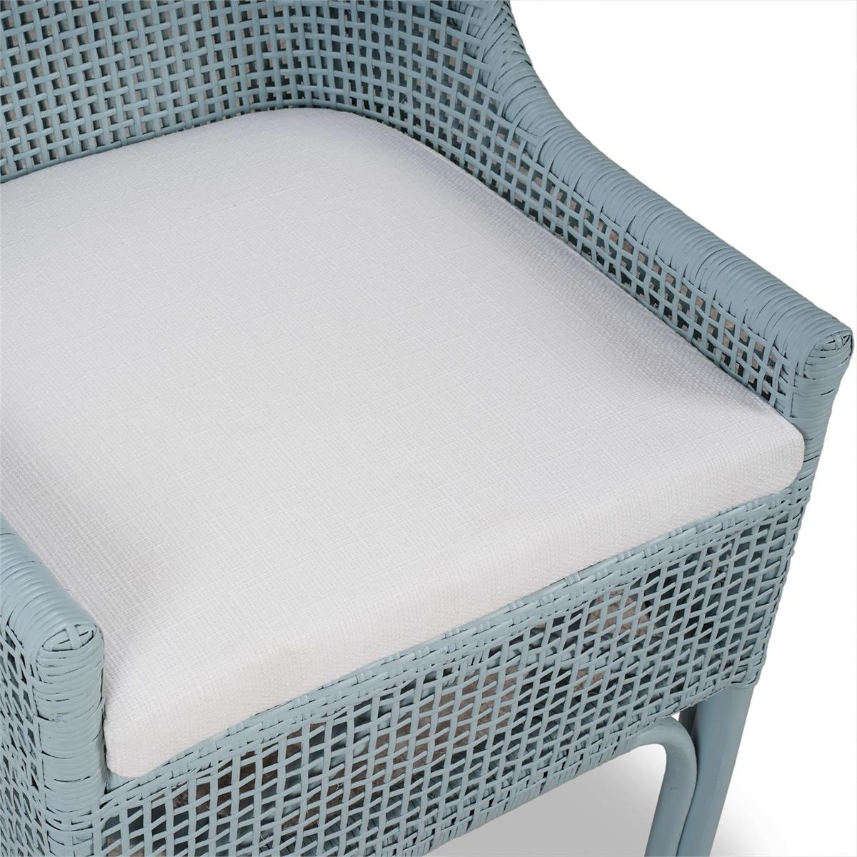 Bramble Cristo Dining Chair — Frosted Blue / Arctic