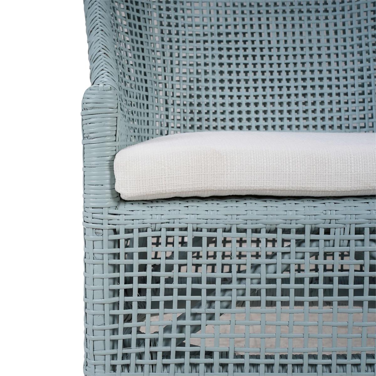 Bramble Cristo Dining Chair — Frosted Blue / Arctic