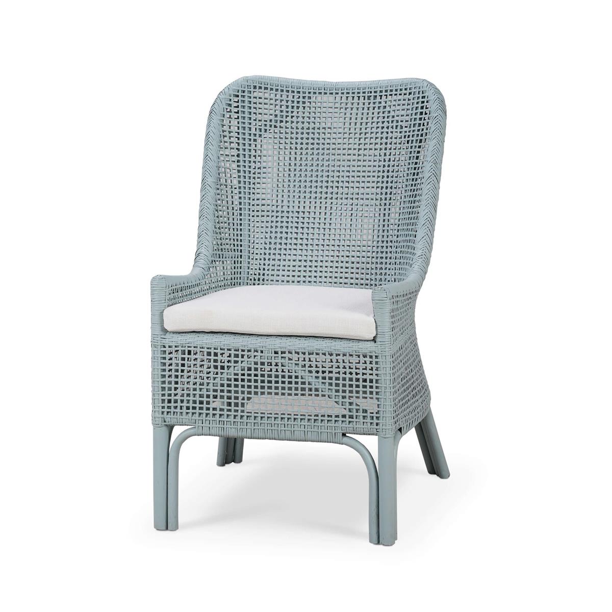 Bramble Cristo Dining Chair — Frosted Blue / Arctic