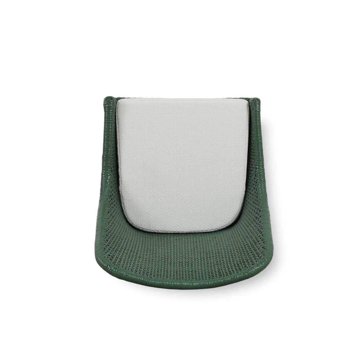 Bramble Cristo Dining Chair — Ivy Shiny / Dinara Natural