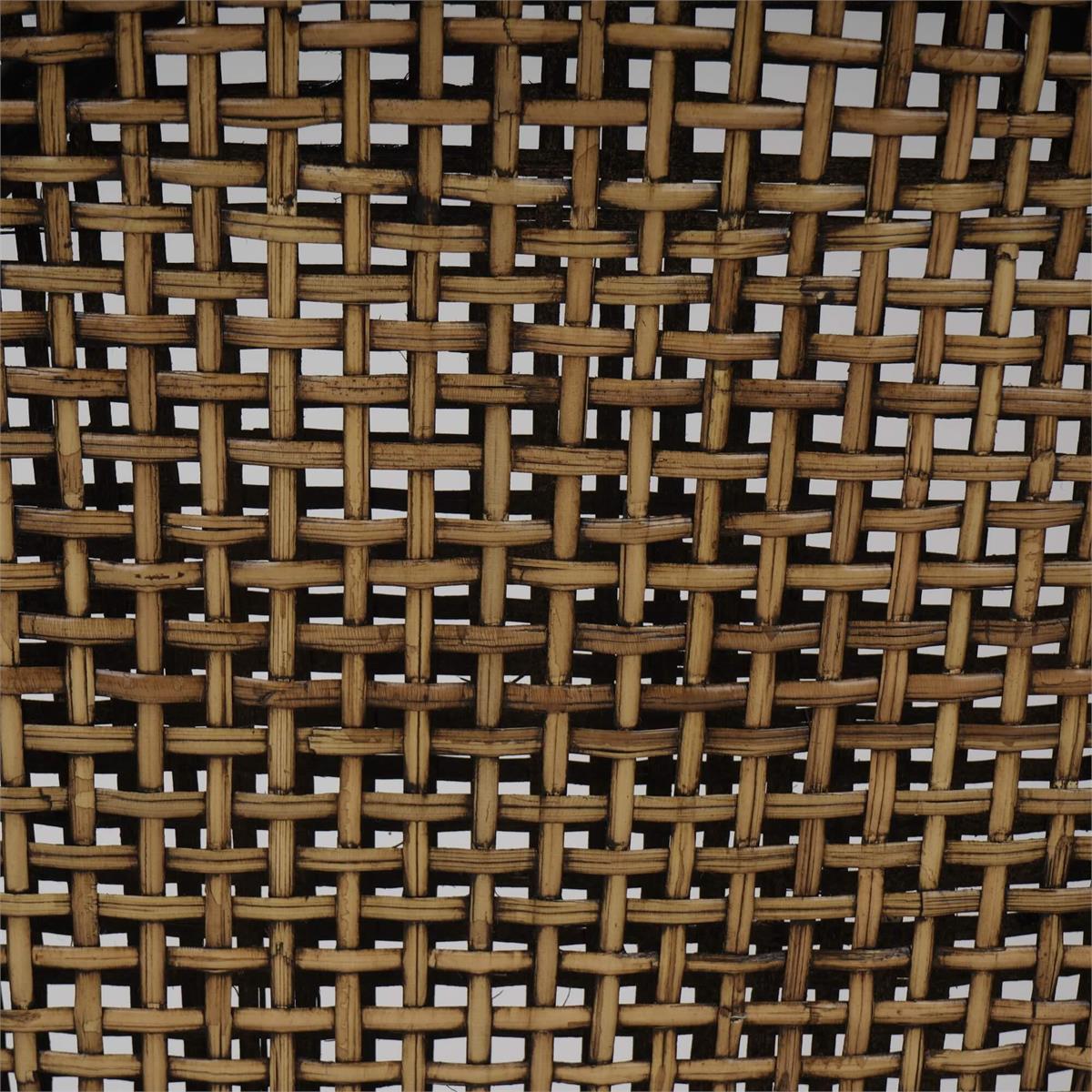 Bramble Cristo Dining Chair — Rattan Glaze / Arctic