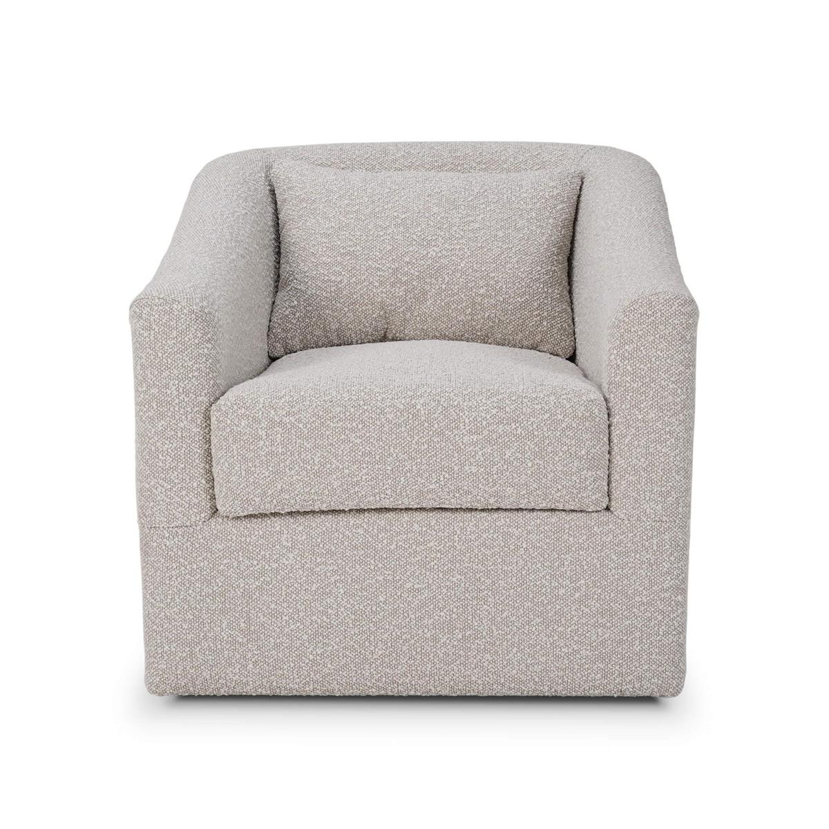 Bramble Victor Swivel Chair — Boucle Sand