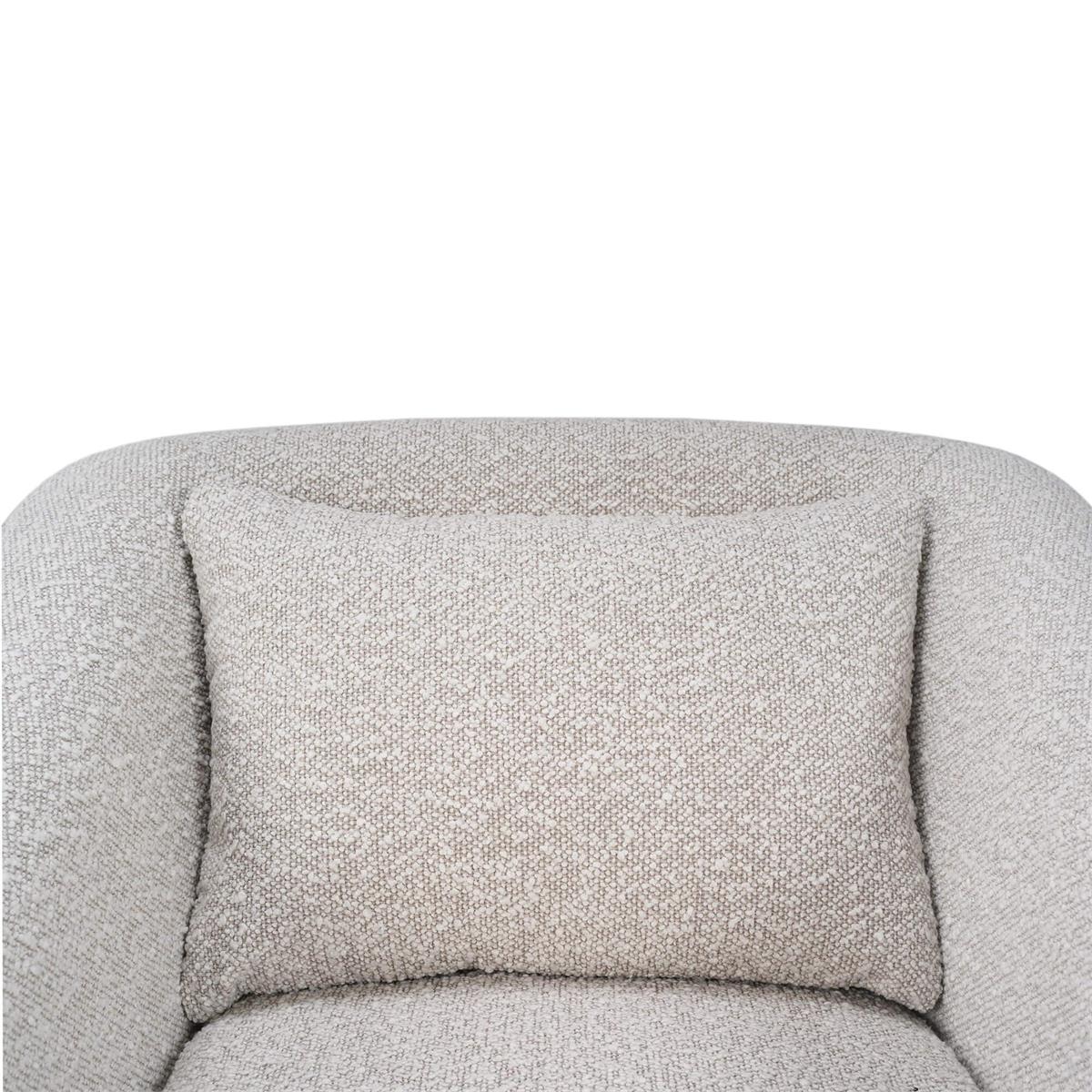 Bramble Victor Swivel Chair — Boucle Sand