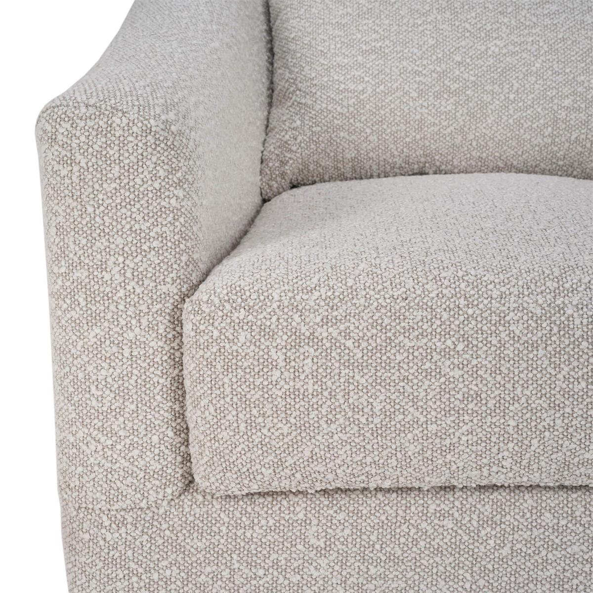 Bramble Victor Swivel Chair — Boucle Sand