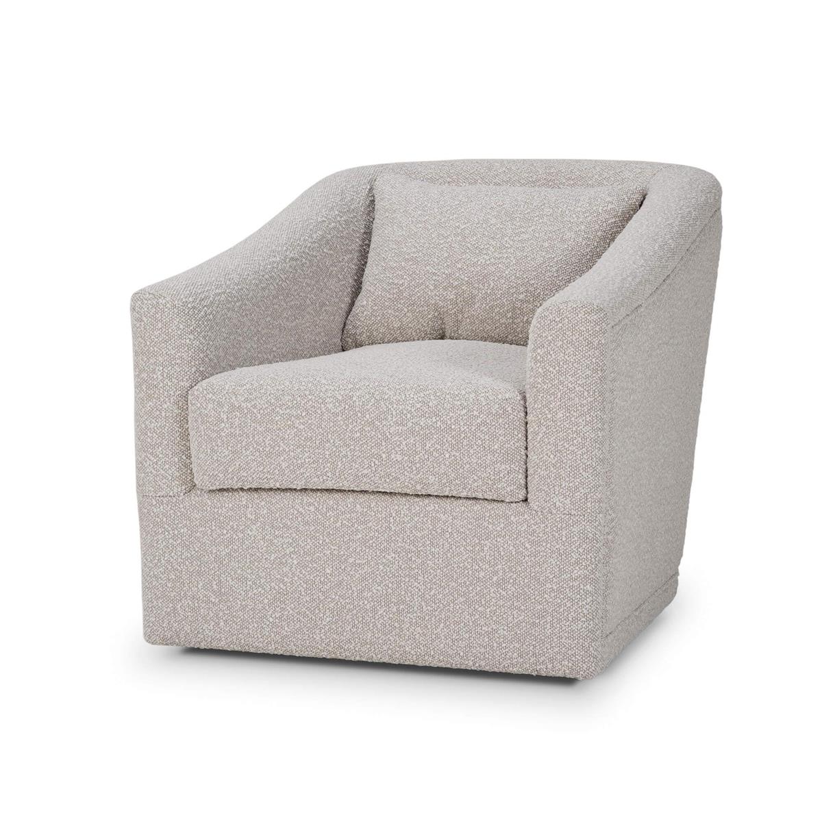 Bramble Victor Swivel Chair — Boucle Sand