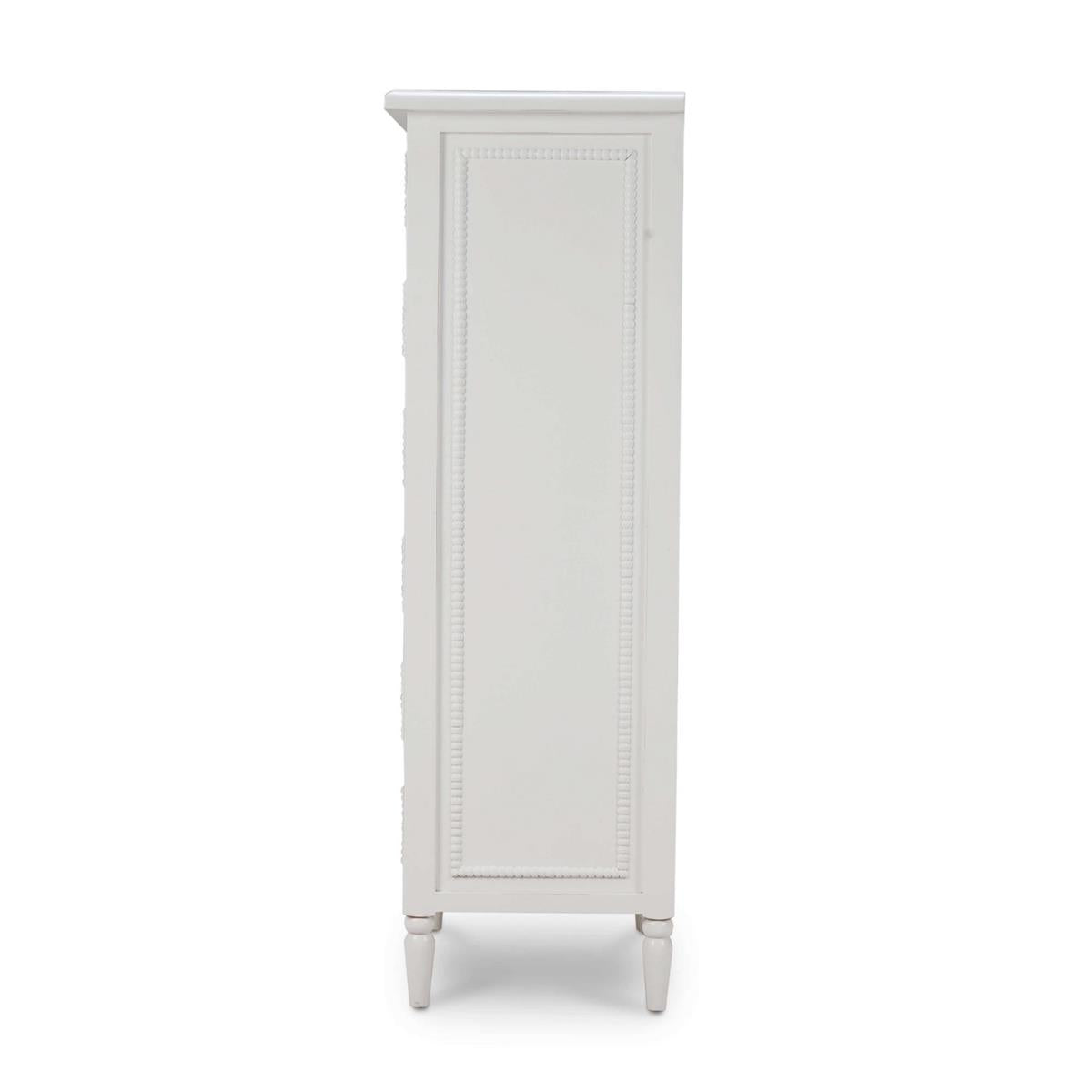 Bramble Cholet Lingerie Chest — Architectural White / Light Distressed