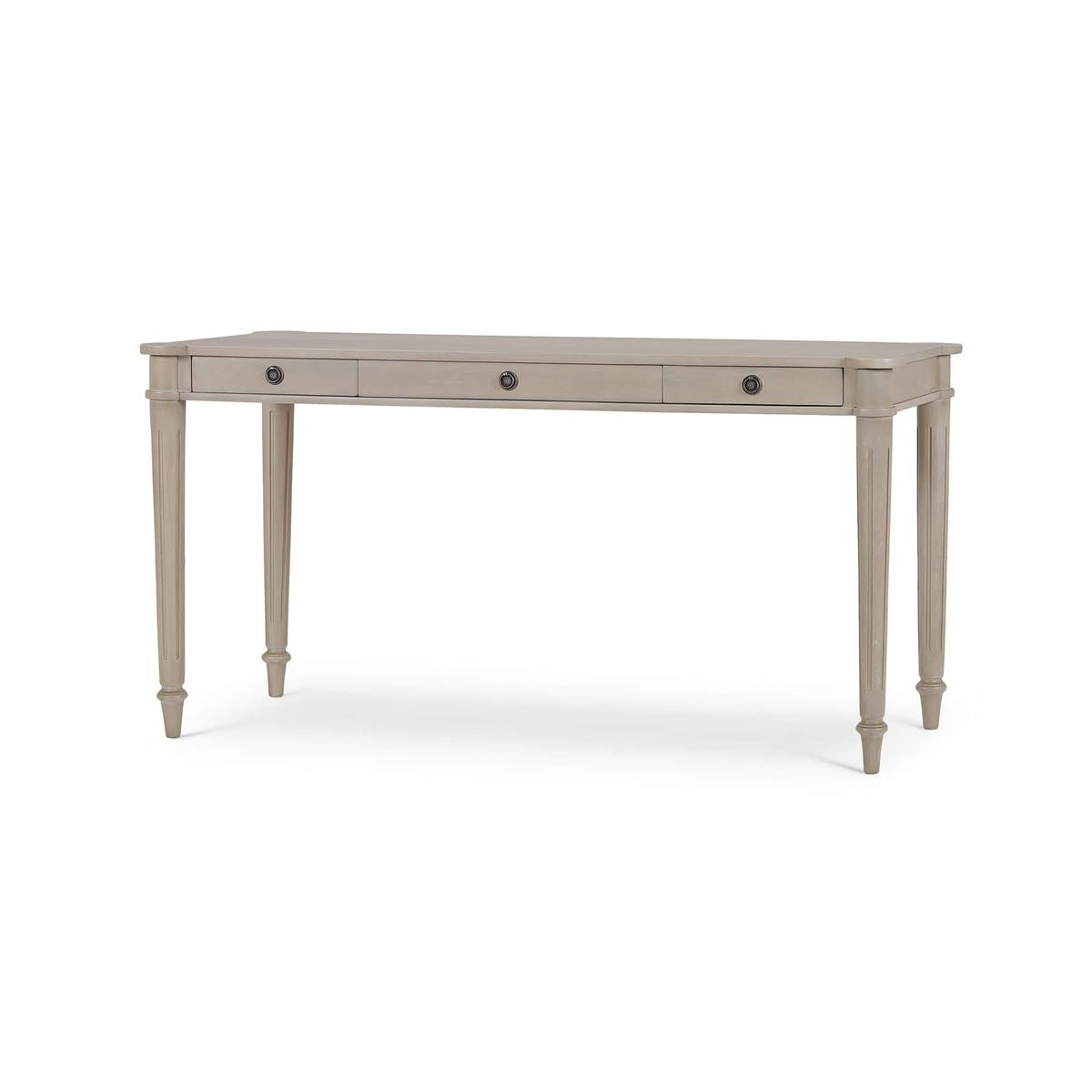 Bramble Kelly 3 Drawer Desk — Sandbar