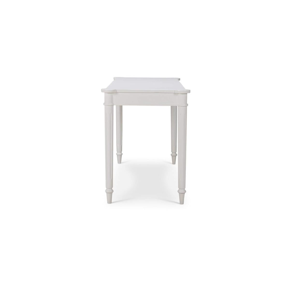 Bramble Kelly 3 Drawer Desk — True White *
