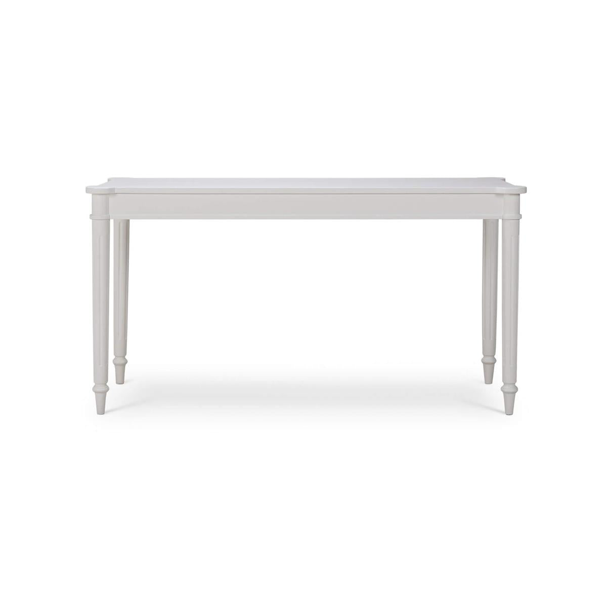 Bramble Kelly 3 Drawer Desk — True White *