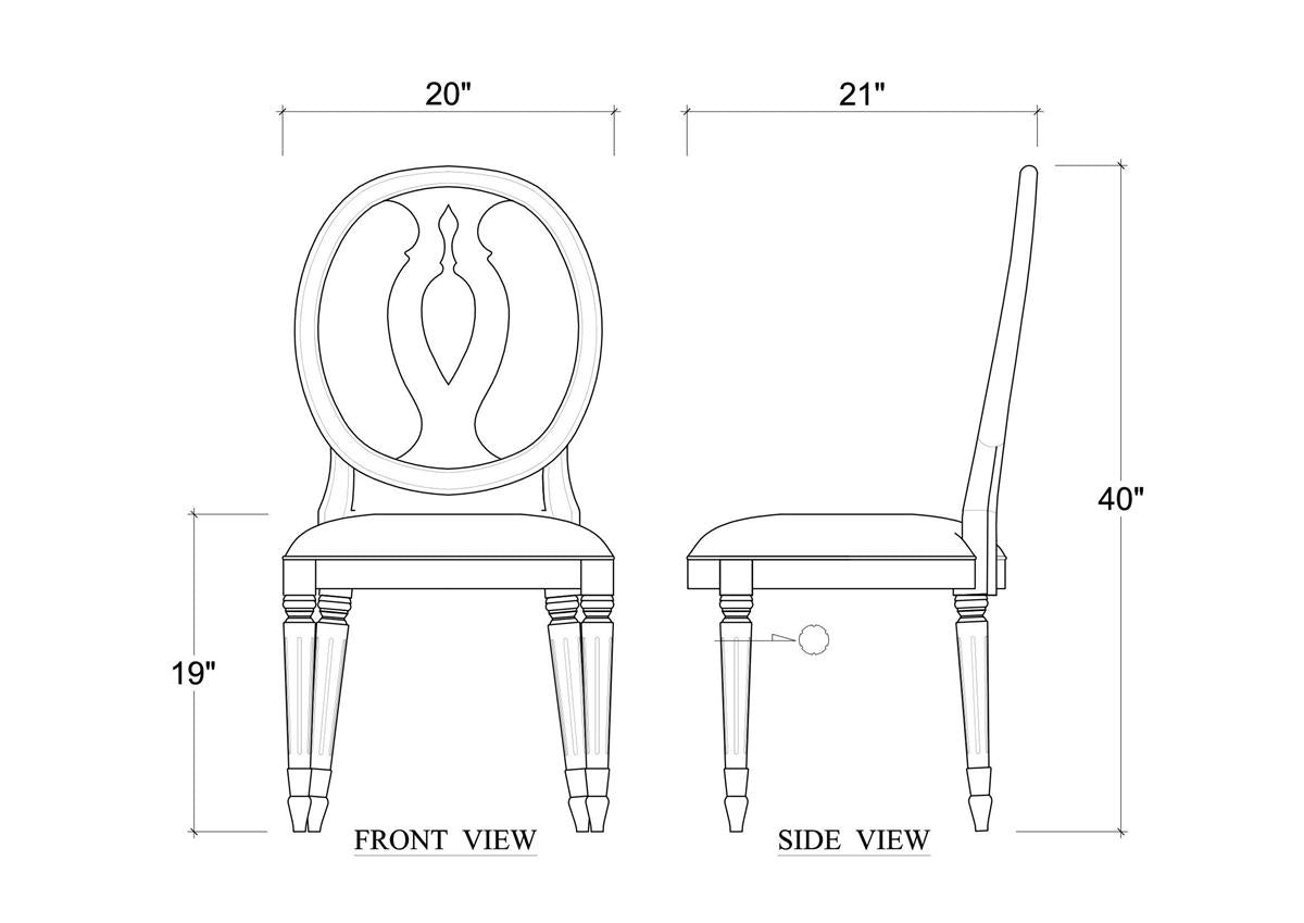 Bramble Fiona Dining Chair — Fruit Wood / Arctic