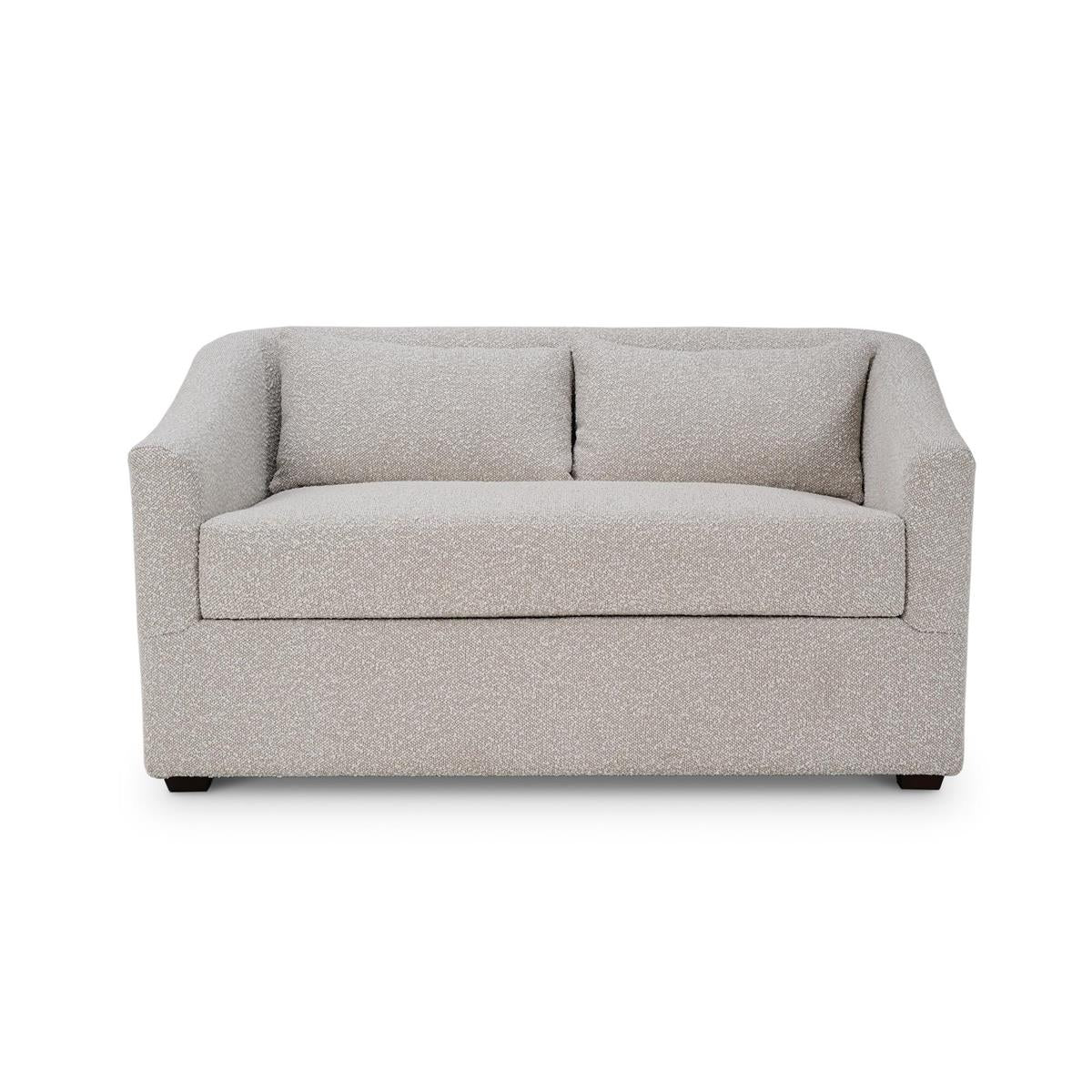 Bramble Victor Love Seat — Boucle Sand