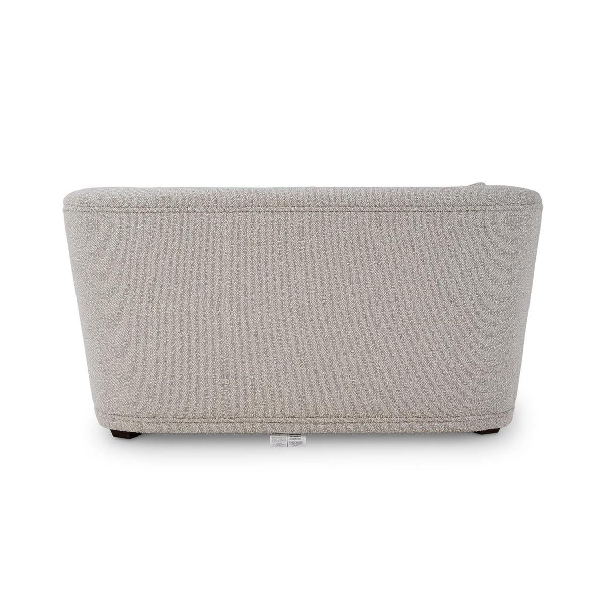 Bramble Victor Love Seat — Boucle Sand