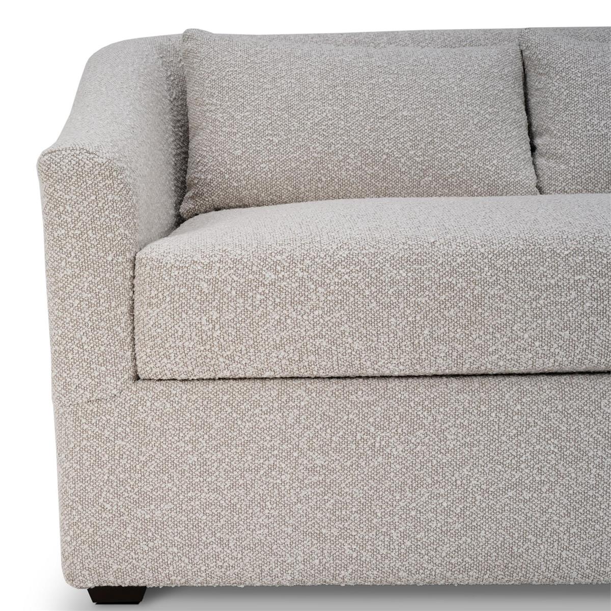 Bramble Victor Love Seat — Boucle Sand
