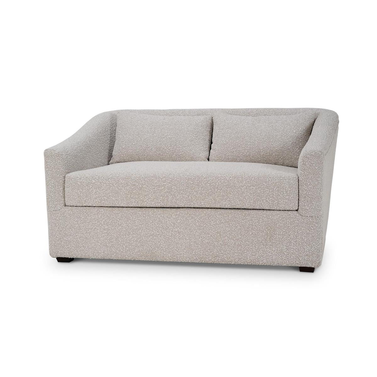 Bramble Victor Love Seat — Boucle Sand