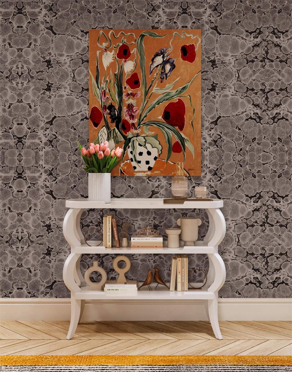 Bramble Savannah 3 Tiered Console Table — True White *