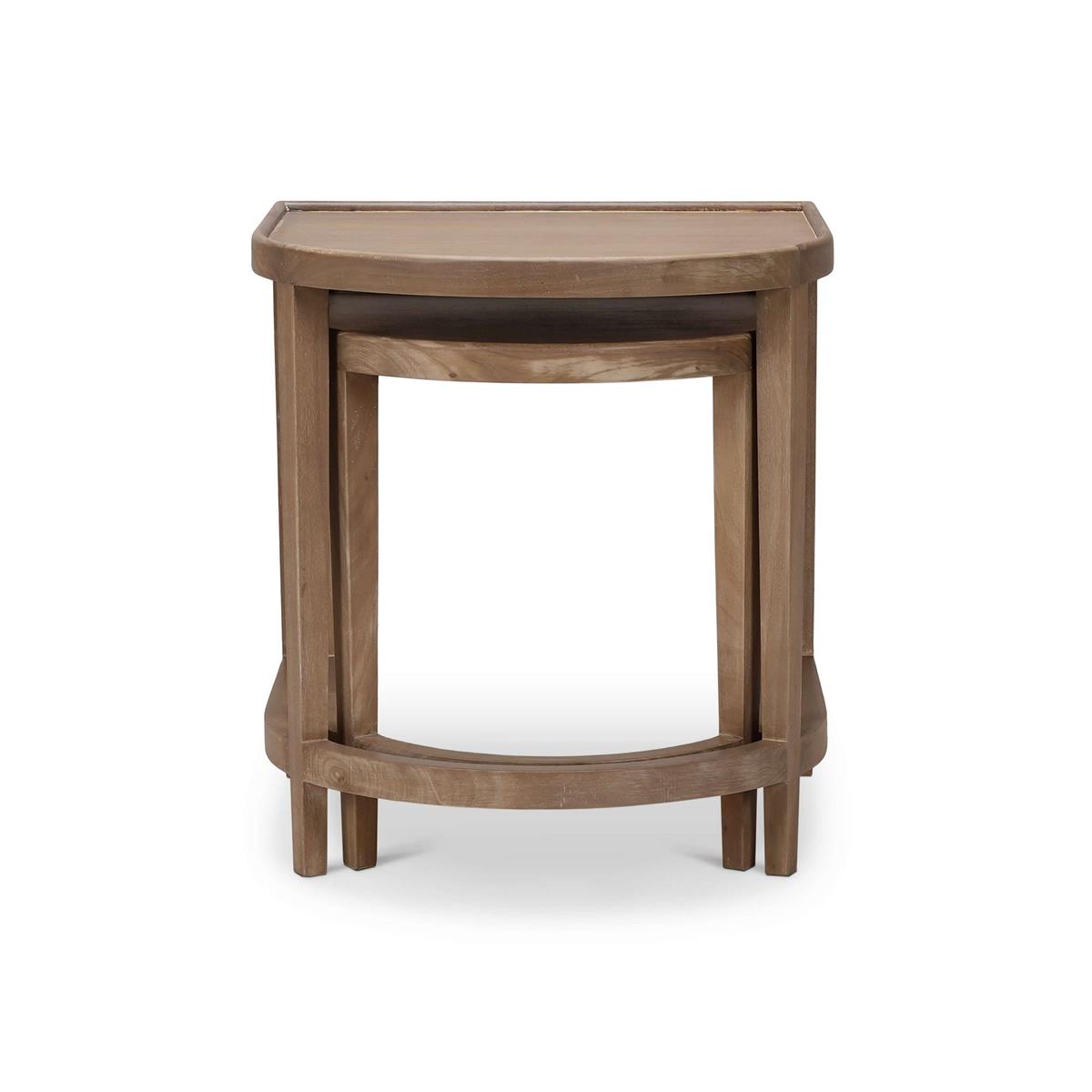 Bramble Normandy Nesting Tables Set of 2 — Sandbar