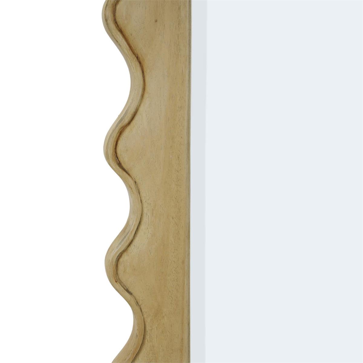 Bramble Chloe Square Mirror — Fruit Wood