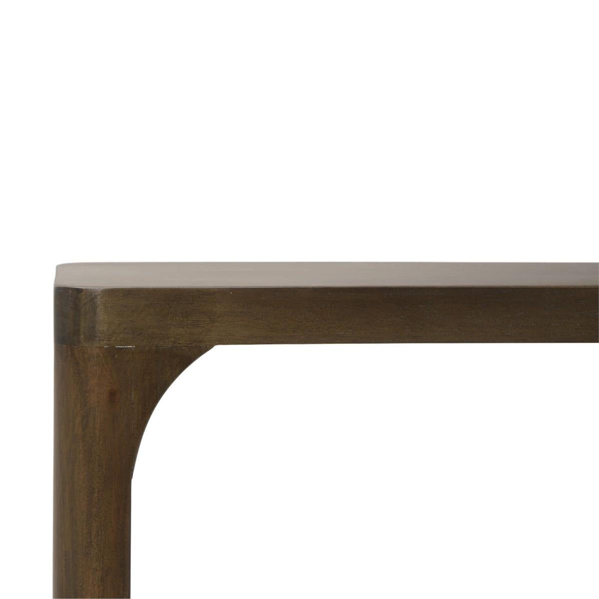 Bramble Corte Console Table — Straw Wash