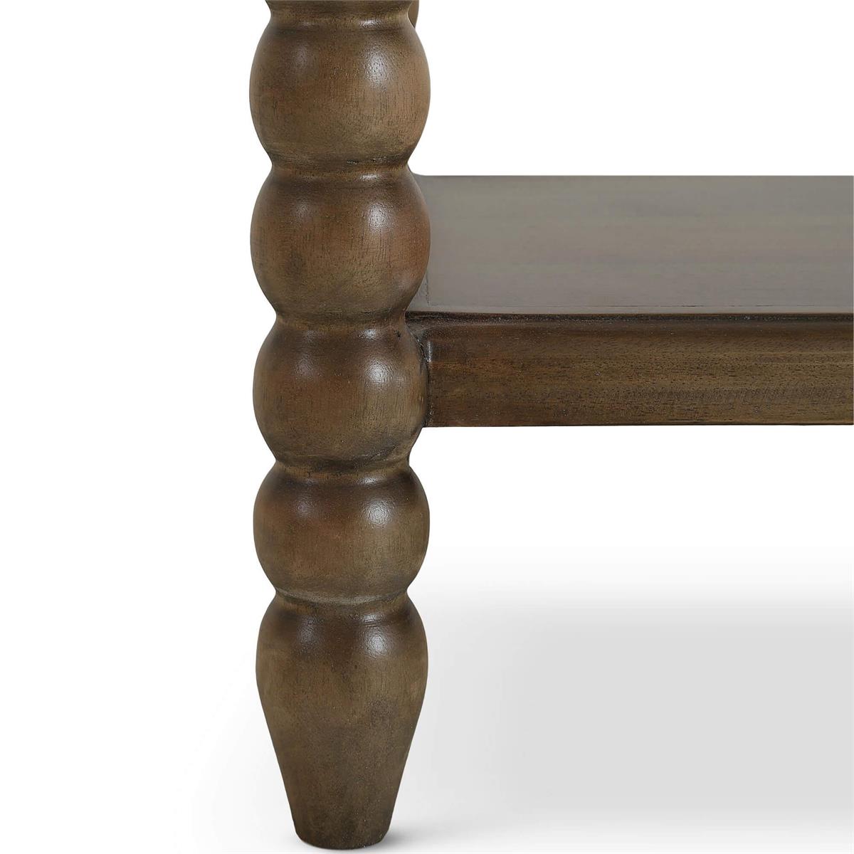 Bramble Cholet Console Table w/ 2 Drawers — Straw Wash