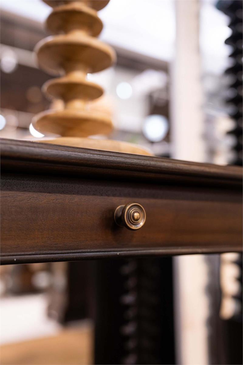 Bramble Milano Side Table — Dark Walnut