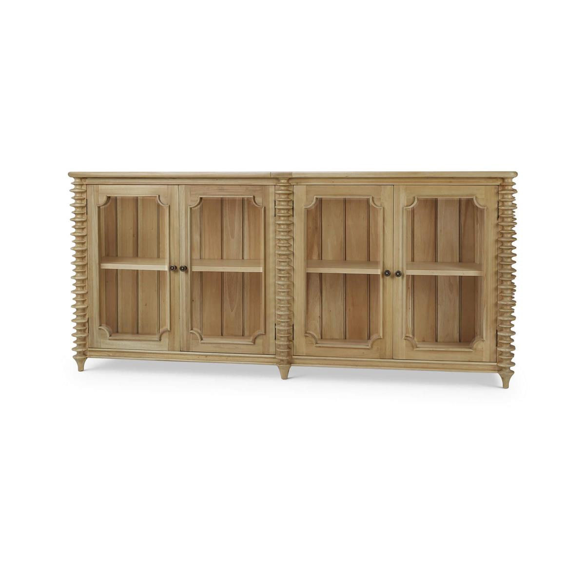 Bramble Milano 4 Door Sideboard — Fruit Wood