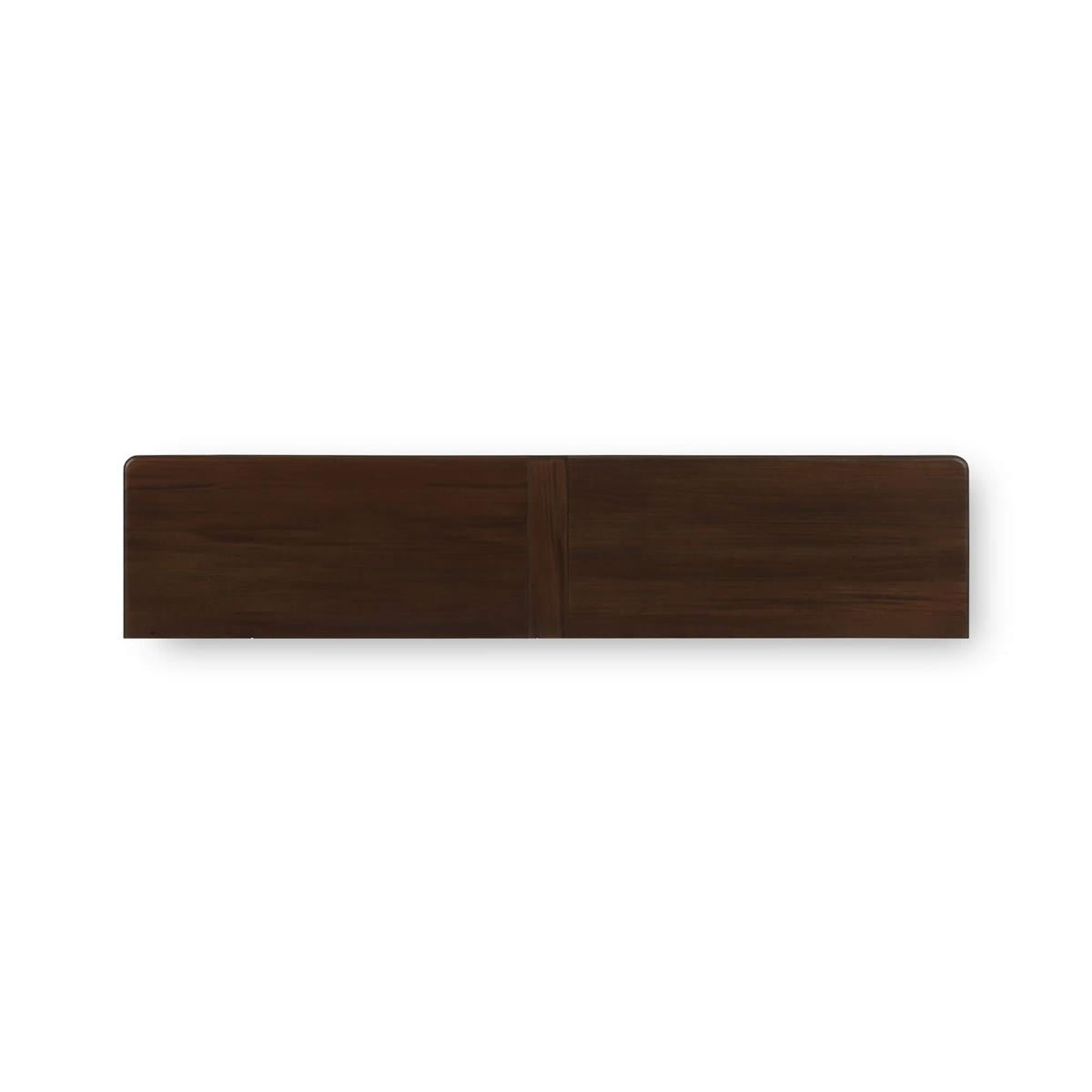 Bramble Milano 4 Door Sideboard — Dark Walnut / Putty