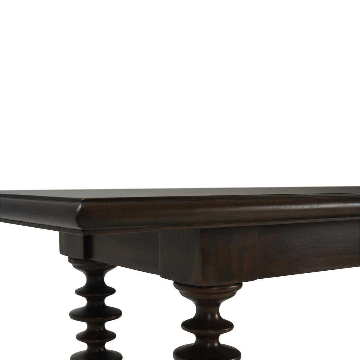 Bramble Milano Console Table — Dark Walnut