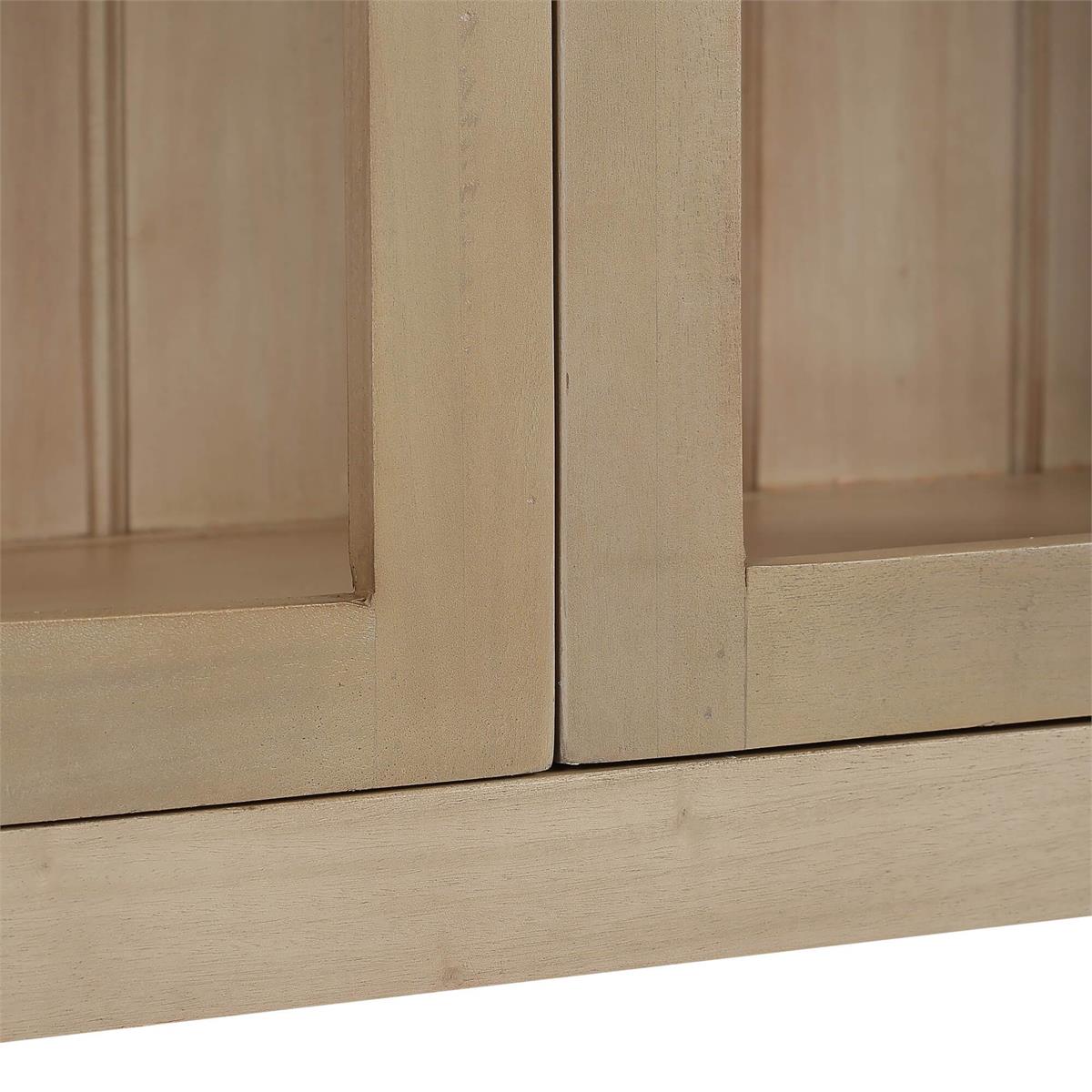 Bramble Vannes 2 Door Display Cabinet — Fruit Wood