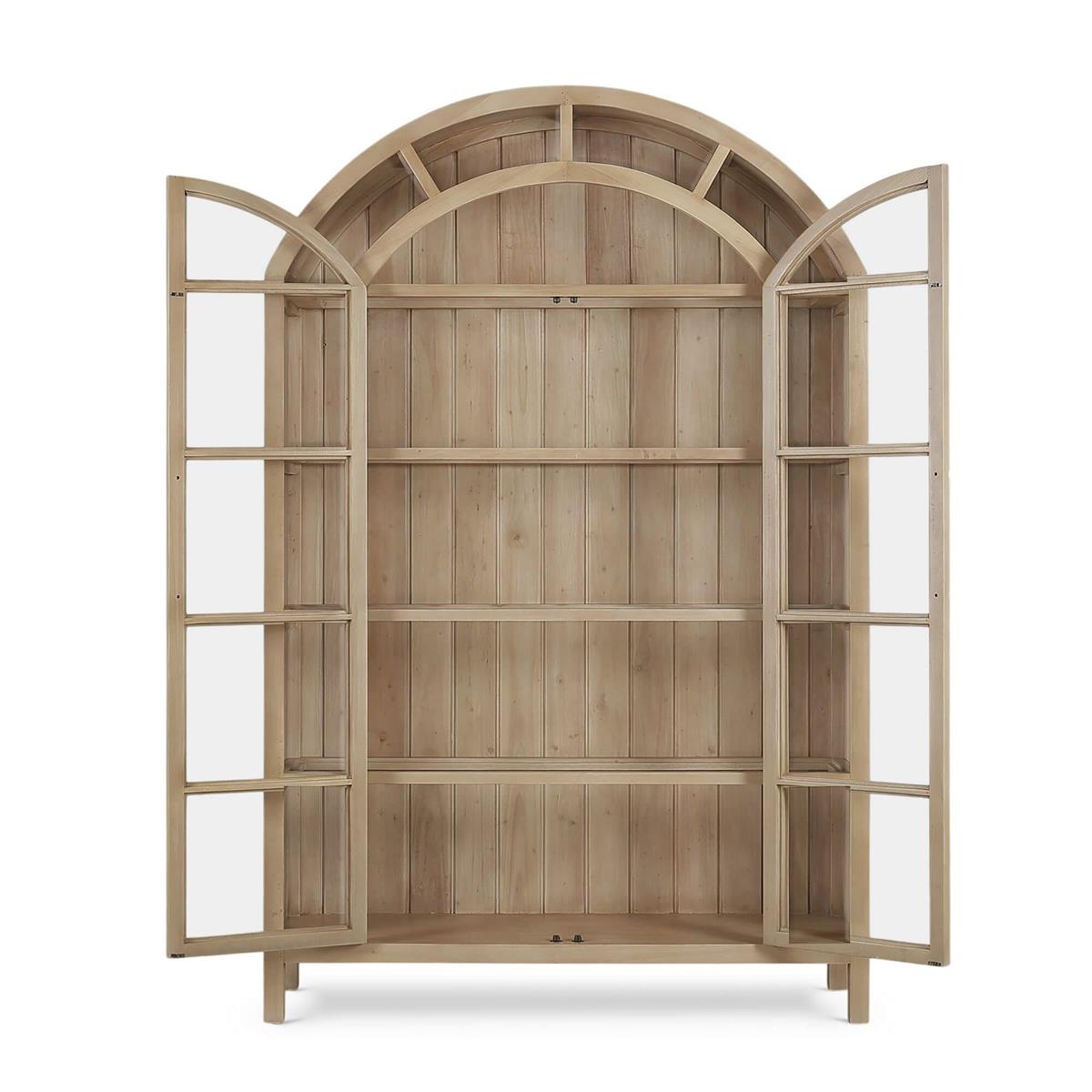 Bramble Vannes 2 Door Display Cabinet — Fruit Wood