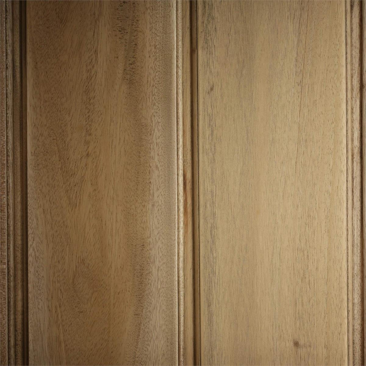 Bramble Vannes 2 Door Display Cabinet — Straw Wash / Driftwood