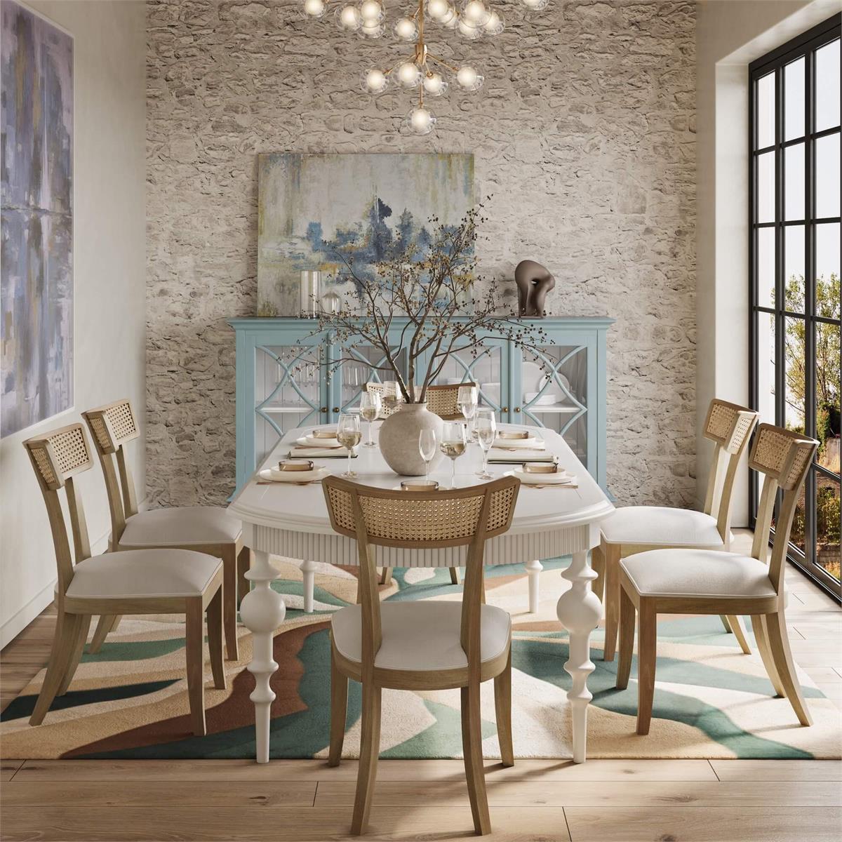 Bramble Beatrice Dining Chair — Fruit Wood / Arctic