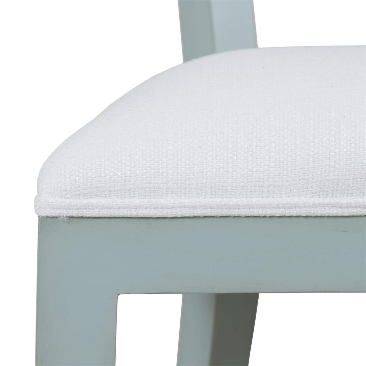 Bramble Beatrice Dining Chair — Vintage Moss Green / Arctic