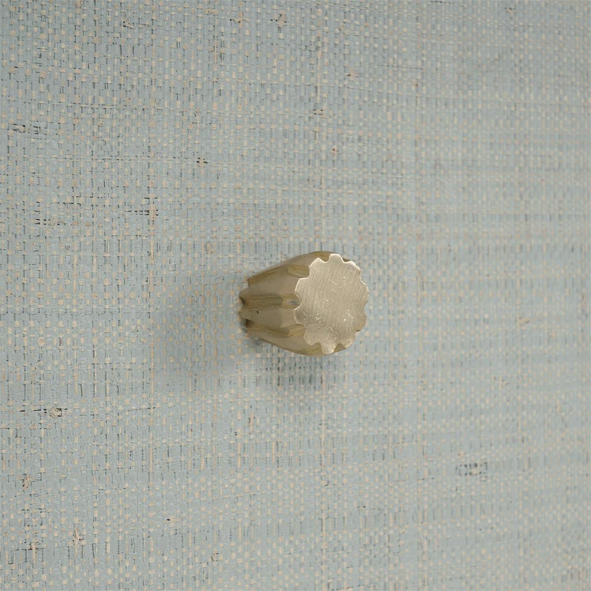 Bramble Kagu 3 Drawer Dresser w/ Raffia — Raffia Pale Blue Wash