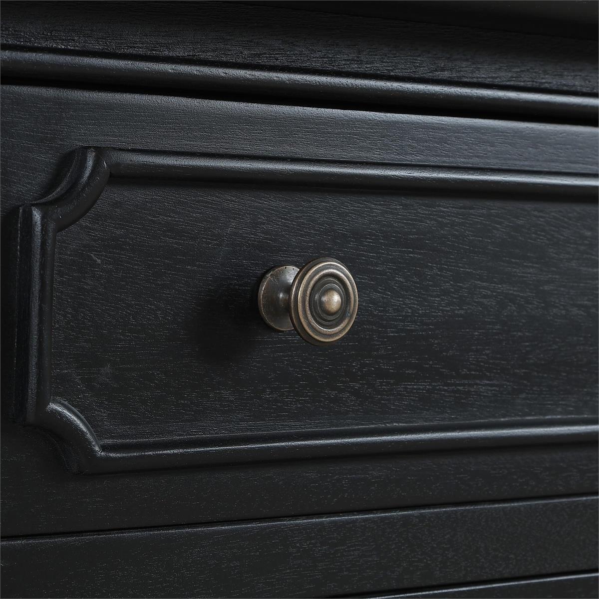Bramble Milano Sideboard w/ 4 Drawers — Batavia Black