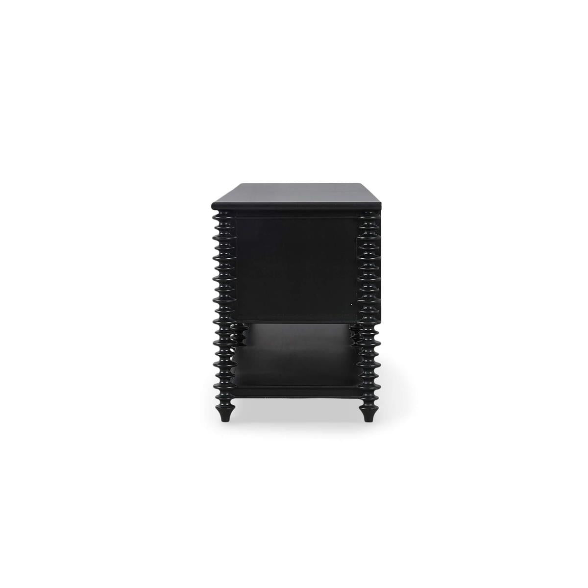 Bramble Milano Sideboard w/ 4 Drawers — Batavia Black