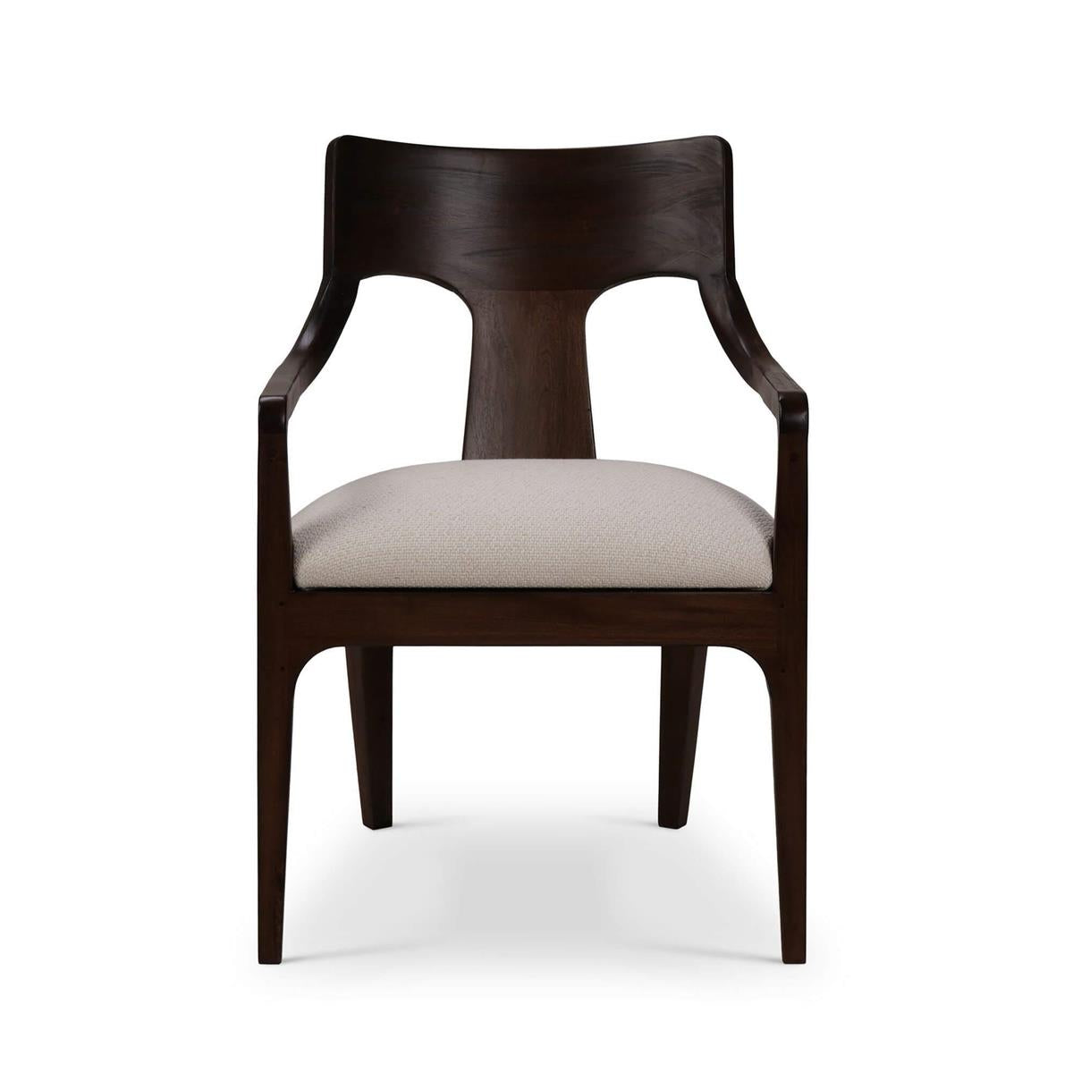 Bramble Colorado Dining Chair — Dark Walnut / Dinara Natural
