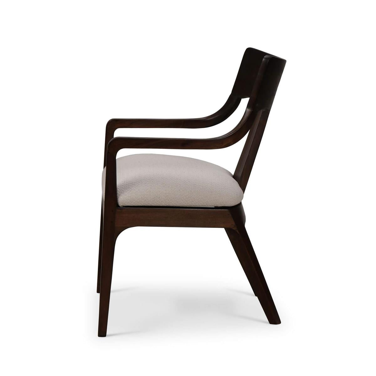 Bramble Colorado Dining Chair — Dark Walnut / Dinara Natural
