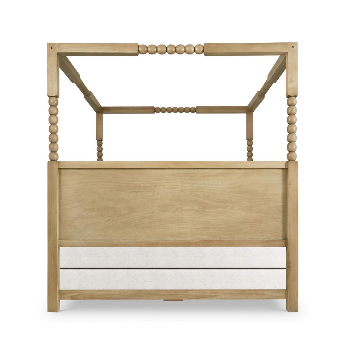 Bramble Cholet Poster King Bed — Fruit Wood