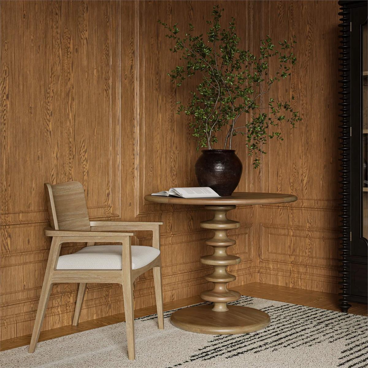 Bramble Milano Bistro Table — Fruit Wood