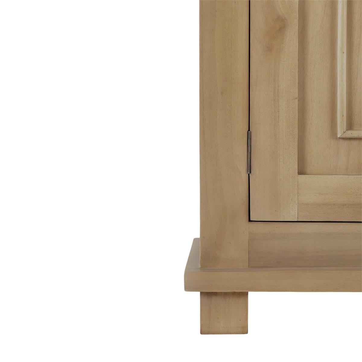 Bramble Osborne Narrow 4 Door Sideboard — Fruit Wood