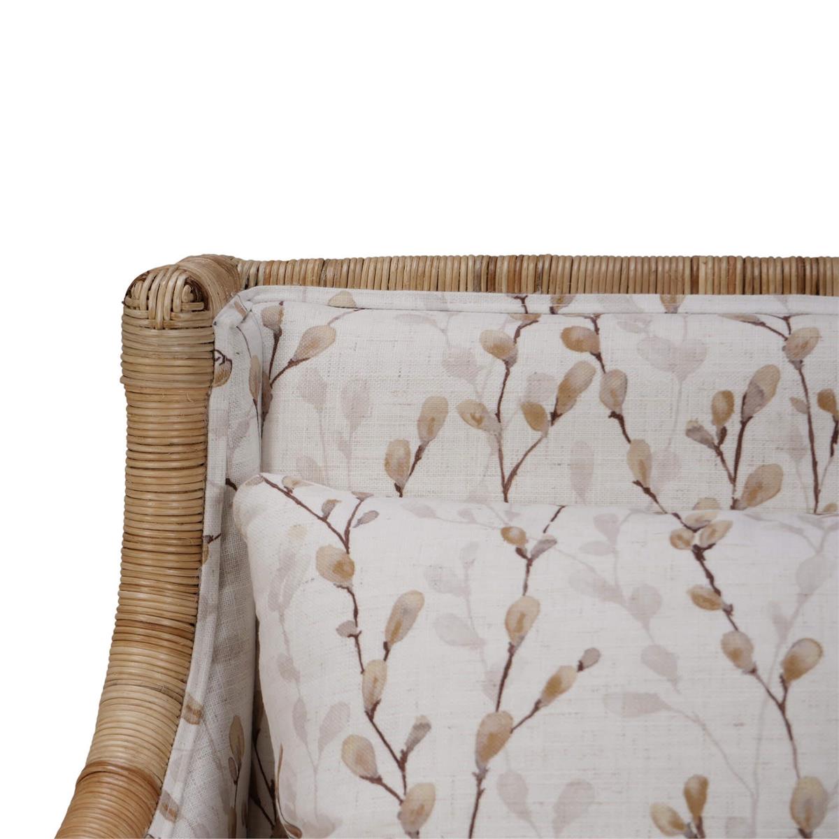 Bramble Rabana Rattan Chair — Rattan Natural / Whisper word