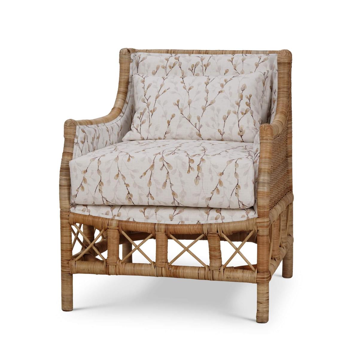 Bramble Rabana Rattan Chair — Rattan Natural / Whisper word