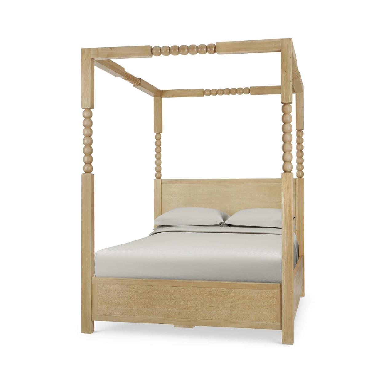 Bramble Cholet Poster Queen Bed — Fruit Wood