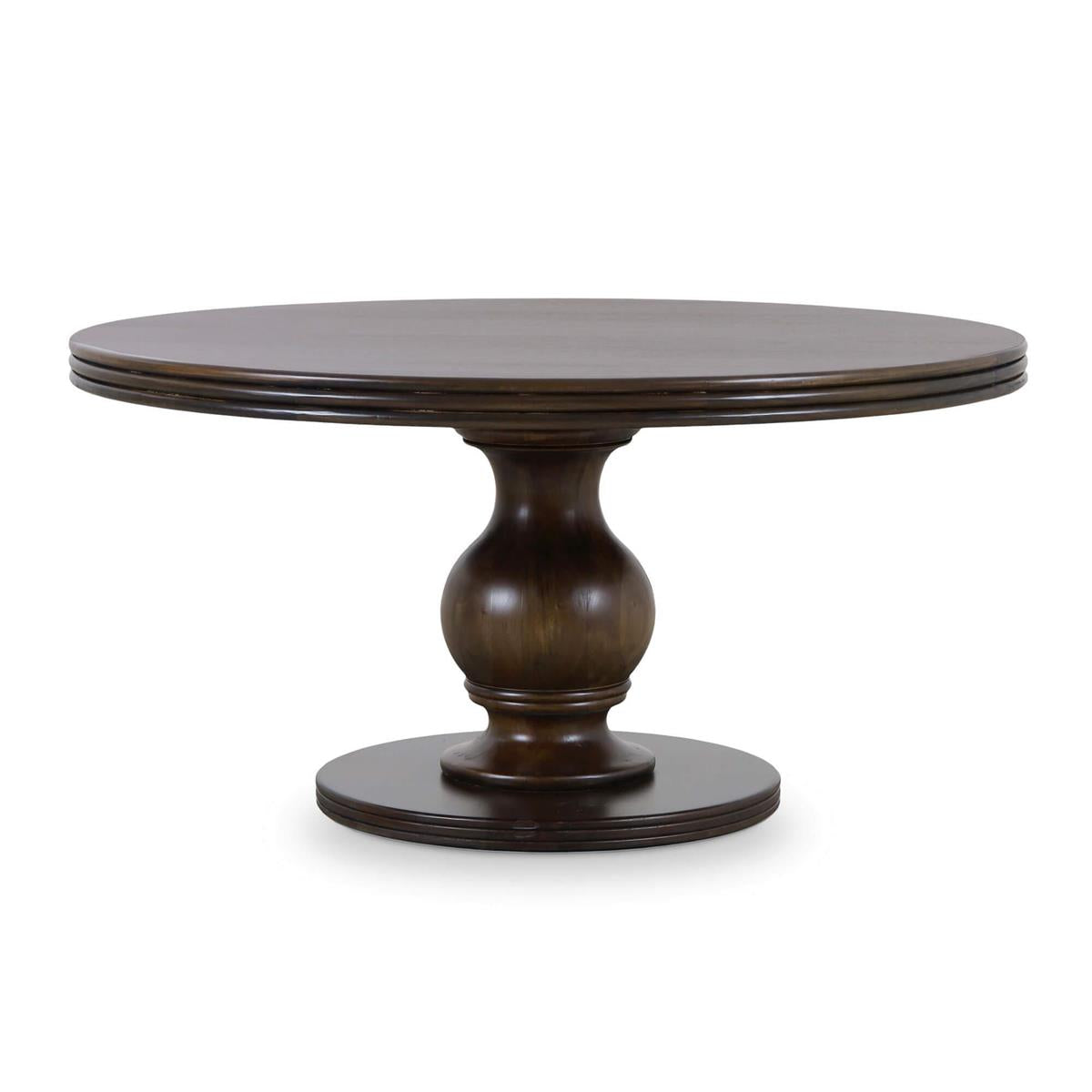 Bramble Vivienne Dining Table 60'' — Dark Walnut