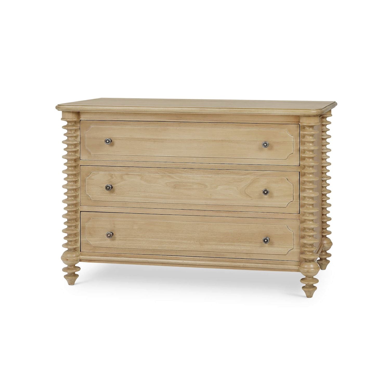Bramble Milano 3 Drawer Dresser — Fruit Wood