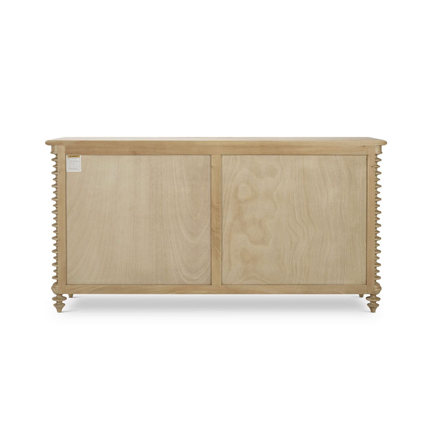 Bramble Milano 7 Drawer Dresser — Fruit Wood