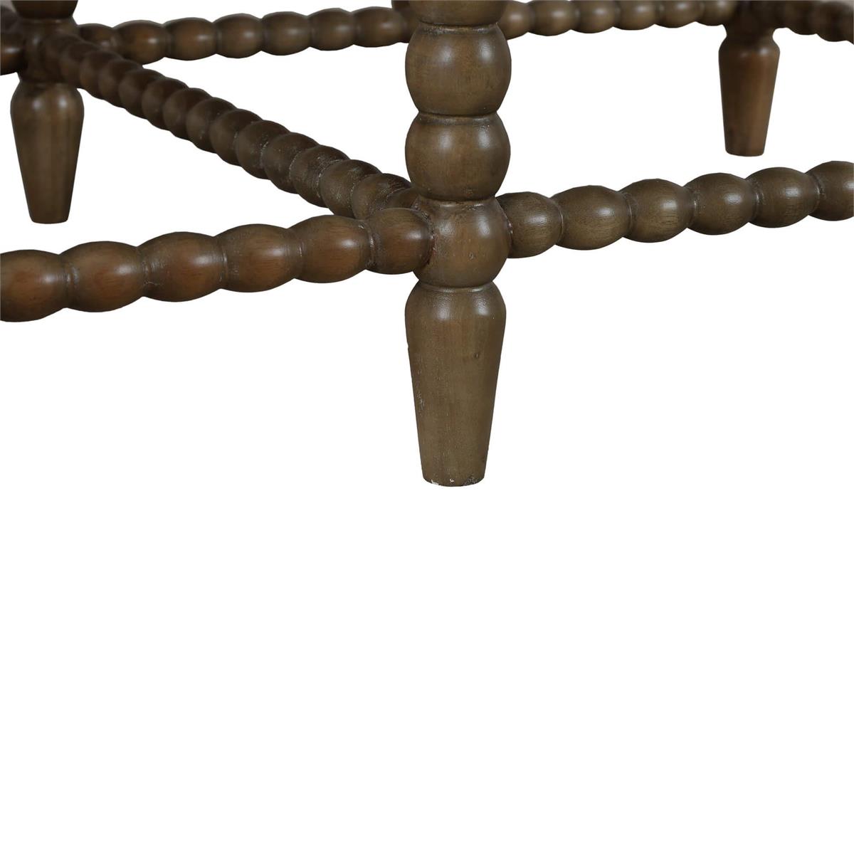 Bramble Cholet Square Coffee Table — Straw Wash