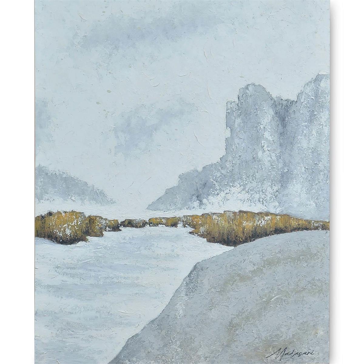 Bramble Sea Sand on Canvas 36 x 48