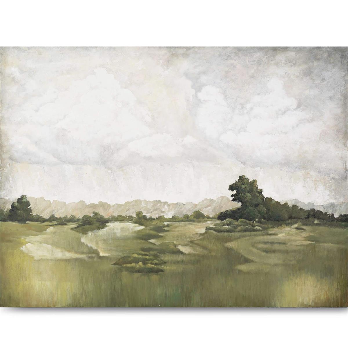 Bramble Green Valley on Canvas 40 x 30